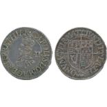 BRITISH COINS, Charles I, Silver Pattern Half-Groat, by Nicholas Briot, crowned bust left, value