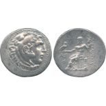 ANCIENT COINS, Greek, Kingdom of Macedon, Alexander III, The Great (336-323 BC), Silver Tetradrachm,