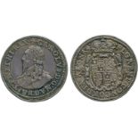 BRITISH COINS, Charles I, Silver Pattern Shilling or Unite, contemporary cast in high relief from