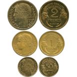FRENCH COINS, Essais and Piedforts, Third Republic, Cupro-aluminium Piedfort Essai 2-Francs, Franc