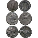 ANCIENT COINS, Greek, Campania, Neapolis (c.270 BC), Silver Didrachm, head of nymph left, an