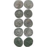 ANCIENT COINS, PARTHIAN COINS, Artabanus VI (AD 212-224/7), Silver Drachms (5), minted at