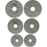 FRENCH COINS, Essais and Piedforts, Third Republic, Nickel Piedfort Essai 25-Centimes, 1914, 10-