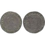 BRITISH COINS, Edward VI, Base Silver Shilling, 1550, Tower Mint, second period, second issue,