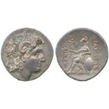 ANCIENT COINS, Greek, Kingdom of Thrace, Lysimachos (323-281 BC), Silver Tetradrachm, mint of