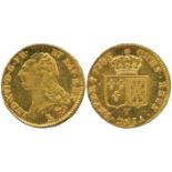 WORLD COINS, France, Louis XVI (1774-1793), Gold Double Louis d’Or, 1786 T, Nantes, bust left, rev