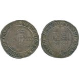 BRITISH COINS, Edward VI, Silver Shilling, third period, Fine Silver issue (1551-1553), facing