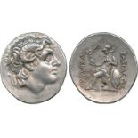 ANCIENT COINS, Greek, Kingdom of Thrace, Lysimachos (323-281 BC), Silver Tetradrachm, mint of