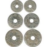 FRENCH COINS, Essais and Piedforts, Third Republic, Maillechort (Nickel-silver) Essai 25-Centimes,