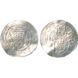 WORLD COINS, Germany, German Mediæval, Goslar, Heinrich IV, Silver Pfennig, facing crowned bust with