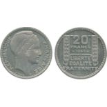 FRENCH COINS, Essais and Piedforts, Provisional Government (1944-1947), Cupro-nickel Piedfort