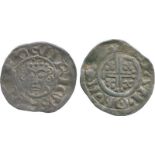 BRITISH COINS, John (1199-1216), Short Cross Silver Penny, class 5b, Northampton mint, moneyer Adam,