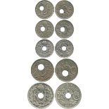 FRENCH COINS, Essais and Piedforts, Third Republic, Maillechort (Nickel-silver) Essai 25-Centimes,