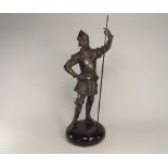 SPELTER FIGURE.