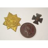 ITALIAN 1862 EXHIBITION MEDAL ETC.
An Italian Victor Emmanuel II bronze exhibition medal for the