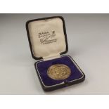 RYDER MEDAL.
A Ryder & Sons, St.Albans Seed Merchants presentation medal in original presentation