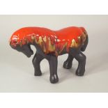 ERIC LEAPER.
A model of a heavy horse by Eric Leaper. Length 23cm. CONDITION REPORTS: The horse is