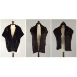 FUR STOLES.
A mink fur stole & two other fur stoles. CONDITION REPORTS: All stoles are in good,
