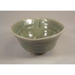 TREVOR CORSER.
A Trevor Corser porcelain bowl. Impressed personal & Leach Pottery marks. Width 14cm,