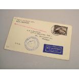 STAMPS: ZEPPLIN 1929 AIRMAIL COVER.