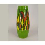 POOLE POTTERY.
A Poole Pottery, Delphis pattern vase.
Height 41cm. CONDITION REPORTS: The vase is in