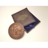 AUSTRALIAN 1879 EXHIBITION MEDAL.
A bronze medal from the 1879 Sydney International Exhibition.