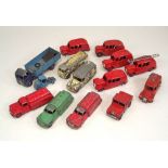 DINKY TOYS.
Various tankers, fire engines etc. 
(Detailed & individual condition reports not