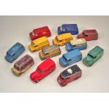 DINKY TOYS.
Various vans. 
(Detailed & individual condition reports not available for this lot.)