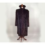 FUR COAT.
A lady's Russian sable fur coat. Length 98cm. CONDITION REPORTS: With the coat closed, the