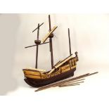 MODEL GALLEON.