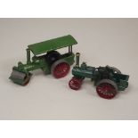 MATCHBOX MODELS OF YESTERYEAR.
Unboxed models Nos: Y1 Allchin Traction Engine & Y11 Aveling Steam