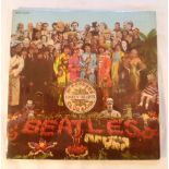 The Beatles Sgt. Pepper's Lonely Hearts Club Band vinyl LP 1967 French Apple label Pathe Marconi EMI