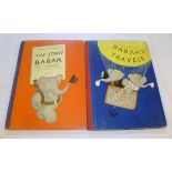 Jean de Brunhoff BaBar's Travels, Methuen & Co 1935 first edition, together with The Story of Babar,