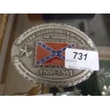 THE CONFEDERATE STATES OF AMERICA BUCKLE