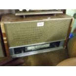 WOOD CASED RADIO - SOLD AS COLLECTORS/DI