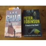 2 BOOKS - LEE CHILD - THE ENEMY & PETER