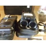 FOLDING BINOCULARS AND OLYMPUS A11 CAMER