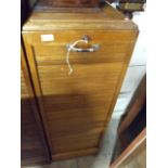 TAMBOUR FRONT FILING CABINET