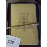 COMMON PRAYER BOOK1914/1919 WITH IVORY BOARDS