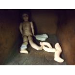 JOINTED DOLL AND DOLL PARTS