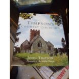 2 BOOKS- TIMPSONS COUNTRY CHURCHES AND ENGLISH VILLAGES