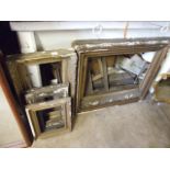5 ASSORTED GILT PICTURE FRAMES