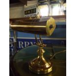 BRASS DESK LAMP