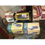 5 BOXED DIE CAST MODELS