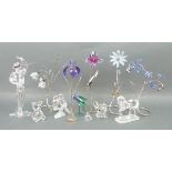 A quantity of Swarovski crystal ornament