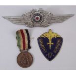 A Luftwaffe officer's cap badge, WWII Ge