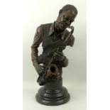 After Pino: a modern bronze sculpture of