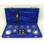 A Royal Mint proof Millennium Collection