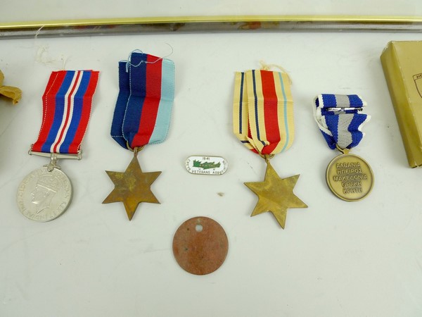 Three WWII medals including the 1939-194 - Image 3 of 4
