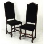 A matched pair of late 17th/early 18th w